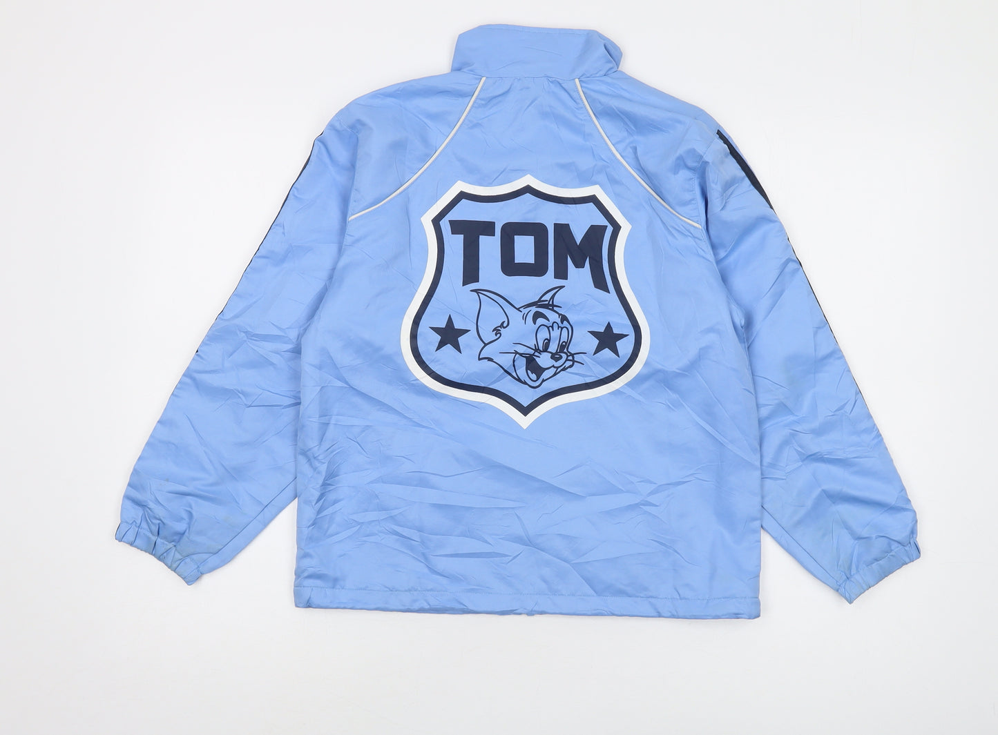 Tom and Jerry Boys Blue Track Jacket Size 10