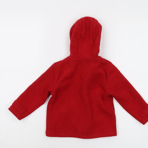 Jasper Conran Junior Red Duffle Coat 12-18 Months