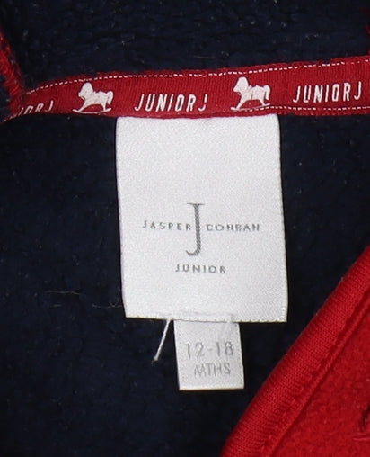Jasper Conran Junior Red Duffle Coat 12-18 Months