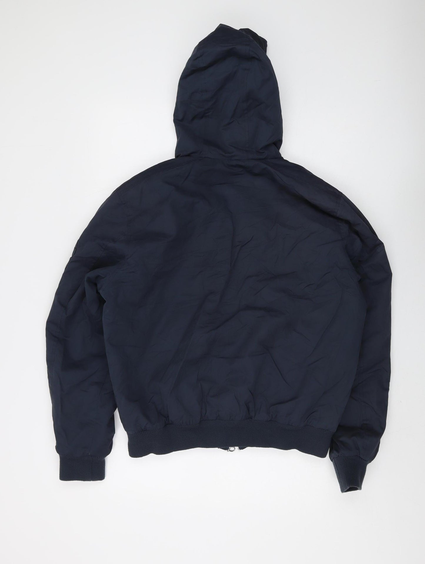 Topman Men's Black M Bomber Jacket Hooded Casual