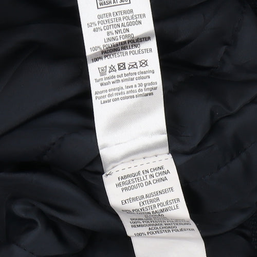 Topman Men's Black M Bomber Jacket Hooded Casual