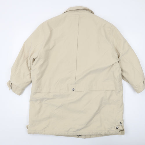BHS Women's Beige Long Parka Coat Size 16 Casual