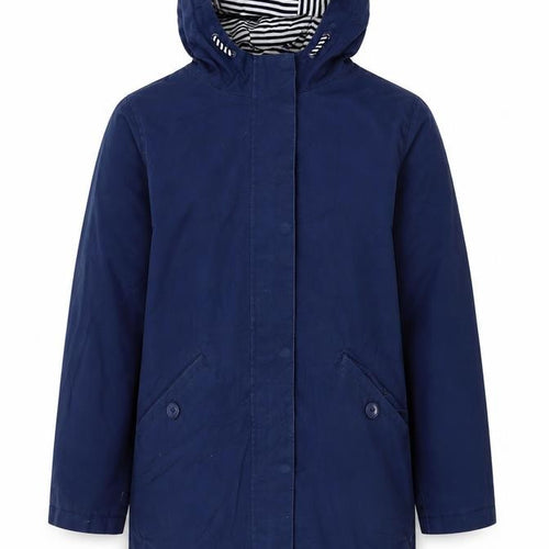 Mountain Warehouse Boys Blue Rain Coat 11-12Y Waterproof Hoodie