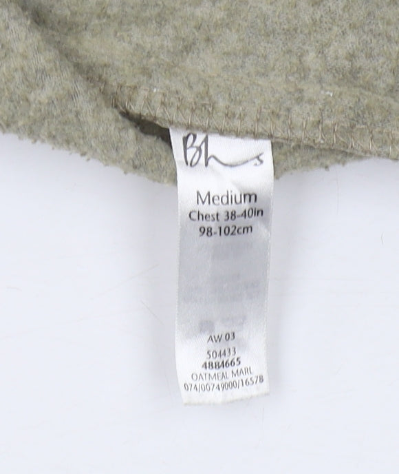 BHS Men's Beige Mid-Length Casual Jacket M