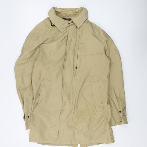 Brooks Brothers Womens Beige Mid-Length Overcoat S