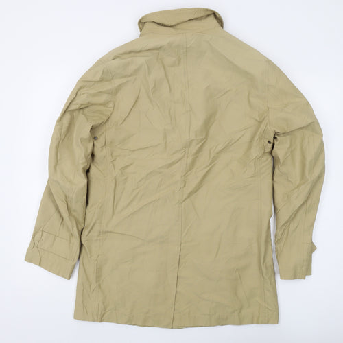 Brooks Brothers Womens Beige Mid-Length Overcoat S