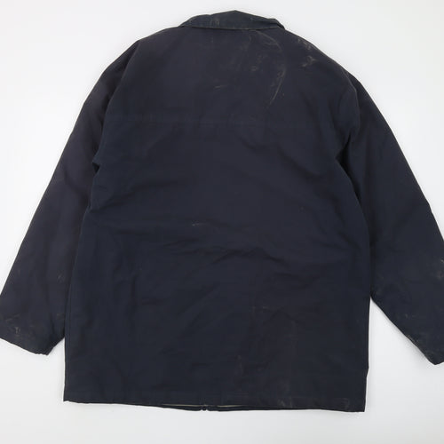 Tilford & Stuart Men's Blue Jacket L Snap Closure