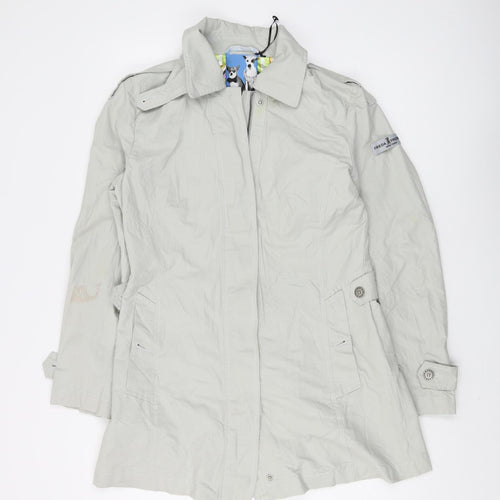 Frieda & Freddies Women's Beige Trench Coat - Size 10