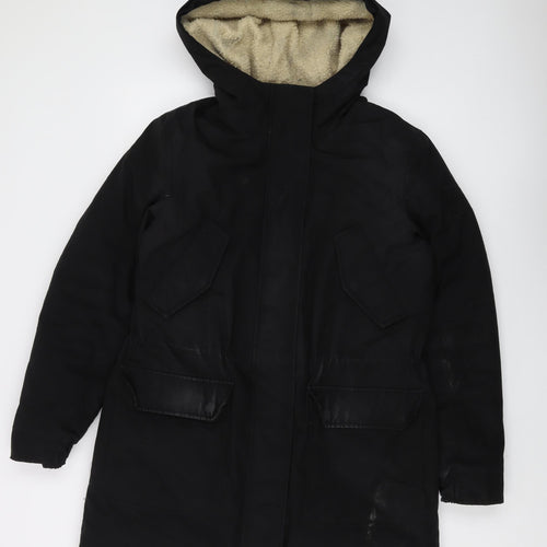Calvin Klein Jeans Women's Black Parka Jacket M