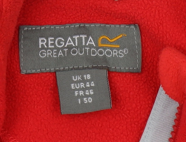 Red Regatta Women's Full Zip Sweatshirt Size 18