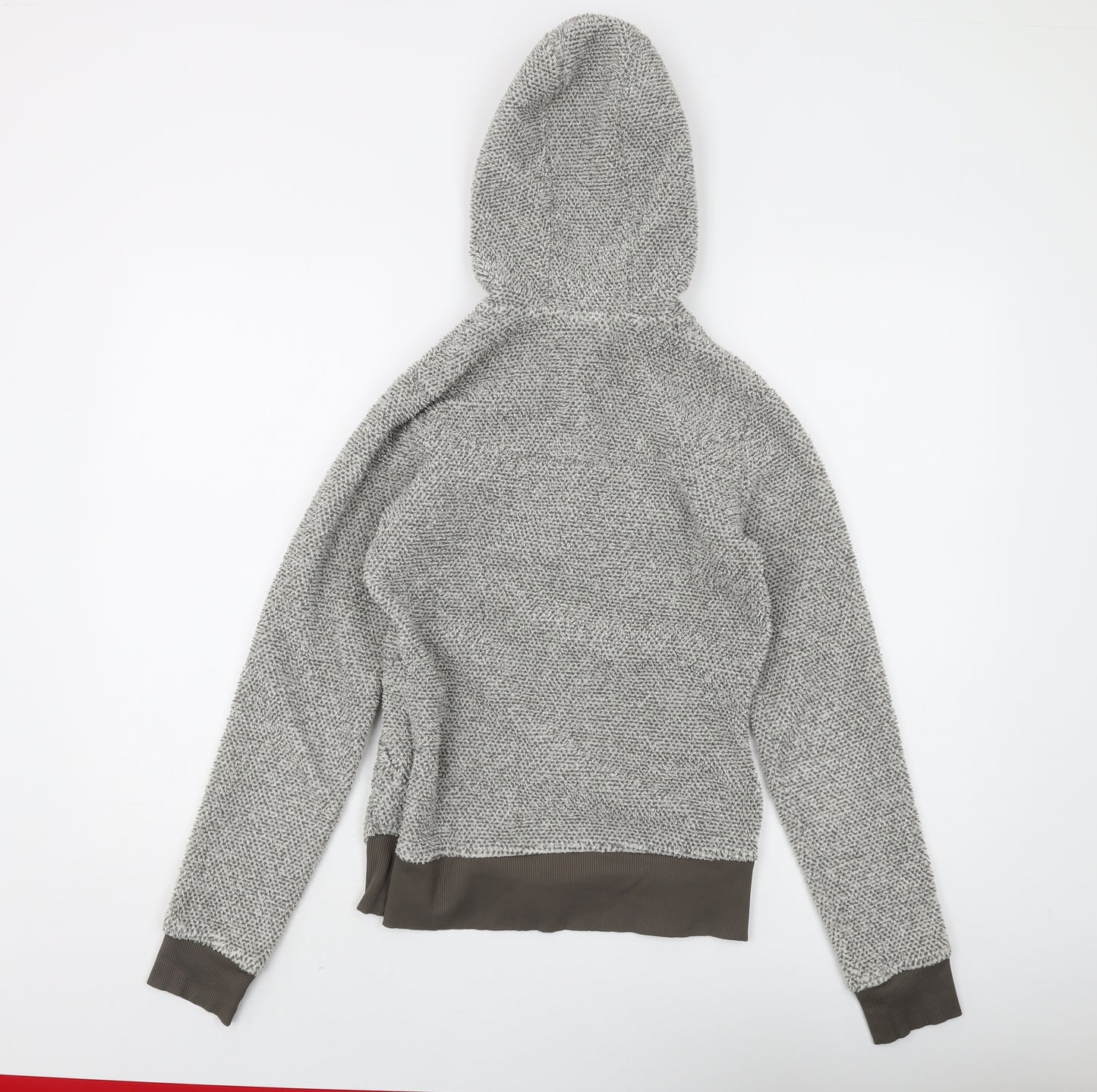 The North Face Women's Grey Full Zip Hoodie Size S