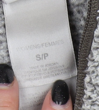 The North Face Women's Grey Full Zip Hoodie Size S