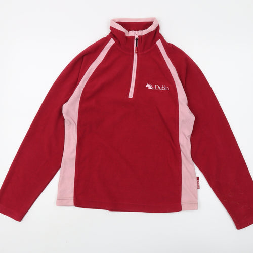 Dublin Women's Red Pullover Sweatshirt Medium