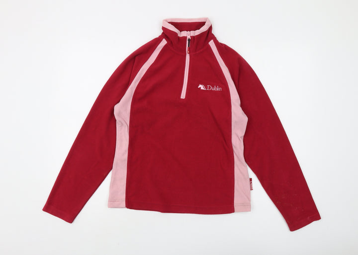 Dublin Women's Red Pullover Sweatshirt Medium
