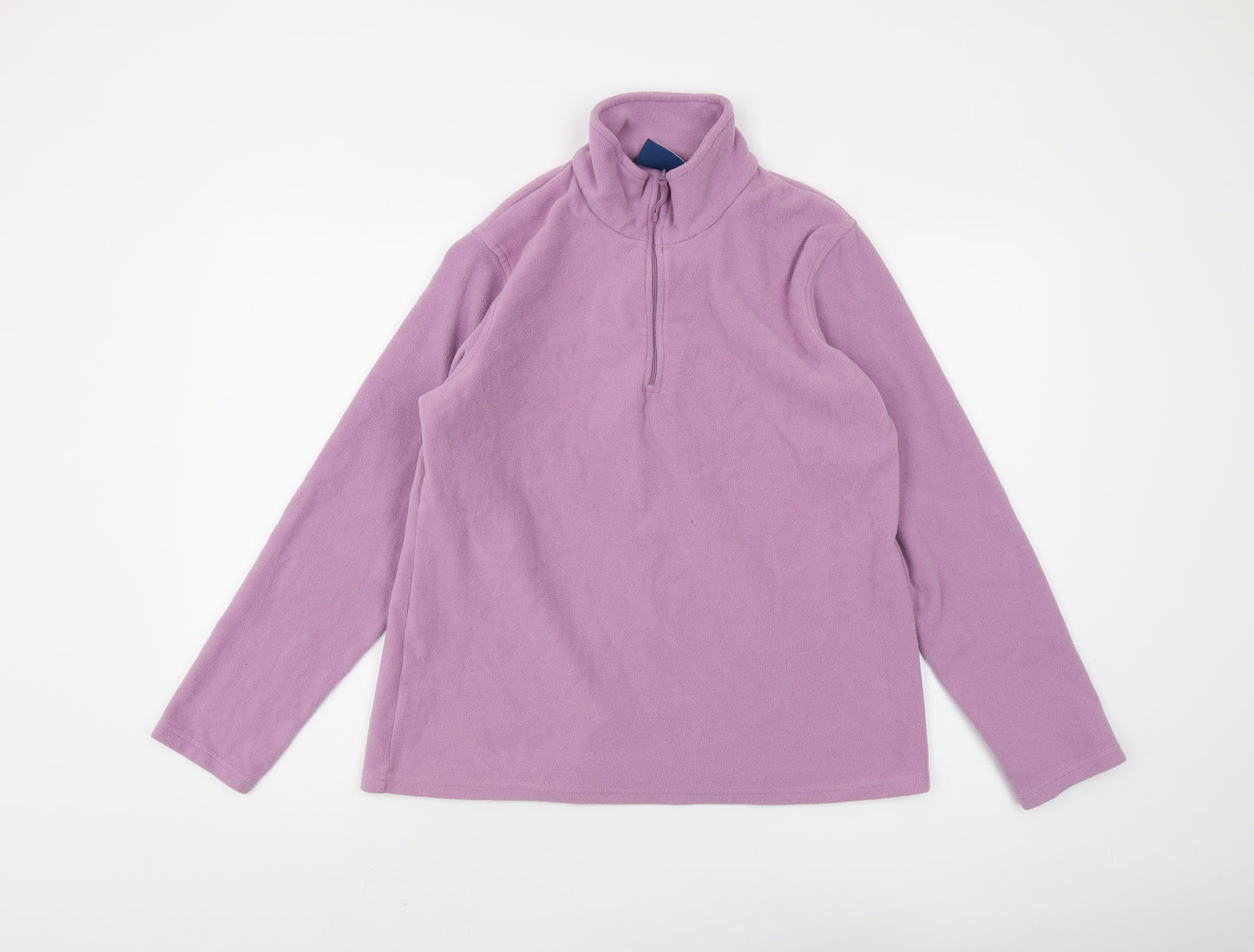 Mountain Warehouse Women's Purple Fleece Pullover, Large