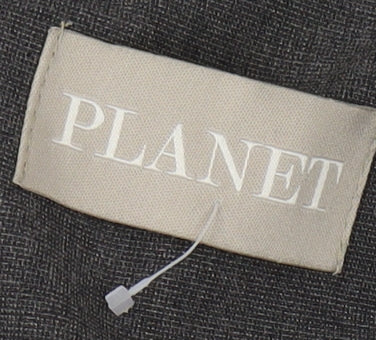 Planet Women's Grey Suit Jacket Regular Size 16