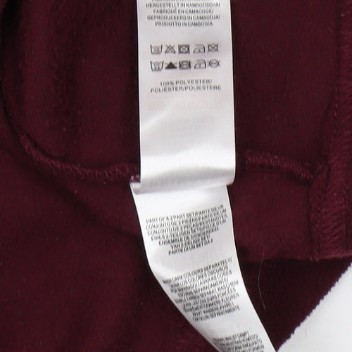 Harry Potter Boys Red Pullover Sweatshirt 12-13 Hooded Logo