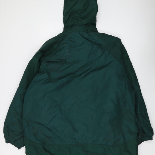 Nike Men's Green Hooded Windbreaker Jacket XL