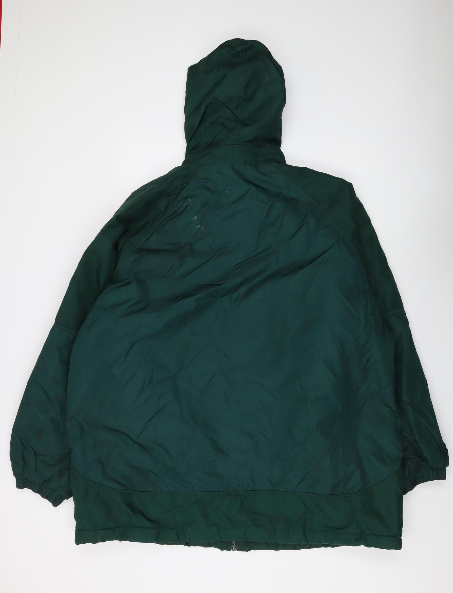 Nike Men's Green Hooded Windbreaker Jacket XL