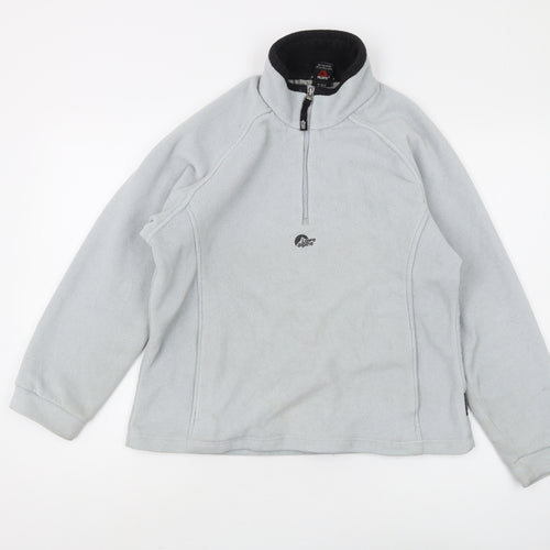 Lowe Alpine Grey Women's Medium Pullover Fleece Sweatshirt