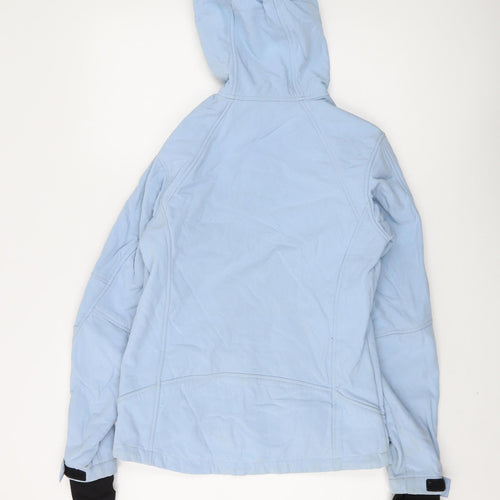 Crane Women's Blue Ski Jacket, Small, Hooded