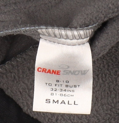Crane Women's Blue Ski Jacket, Small, Hooded