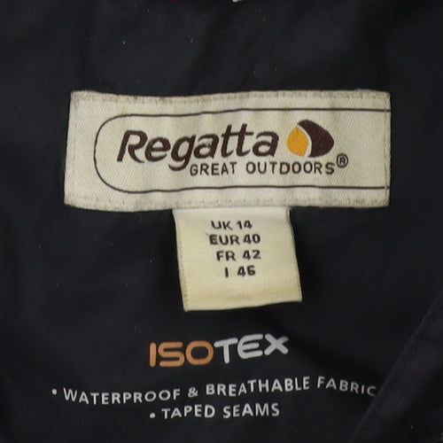 Regatta Women's Black Parka Jacket Size 14