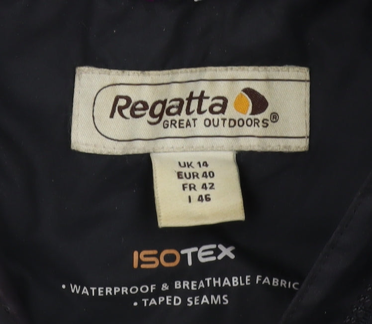 Regatta Women's Black Parka Jacket Size 14