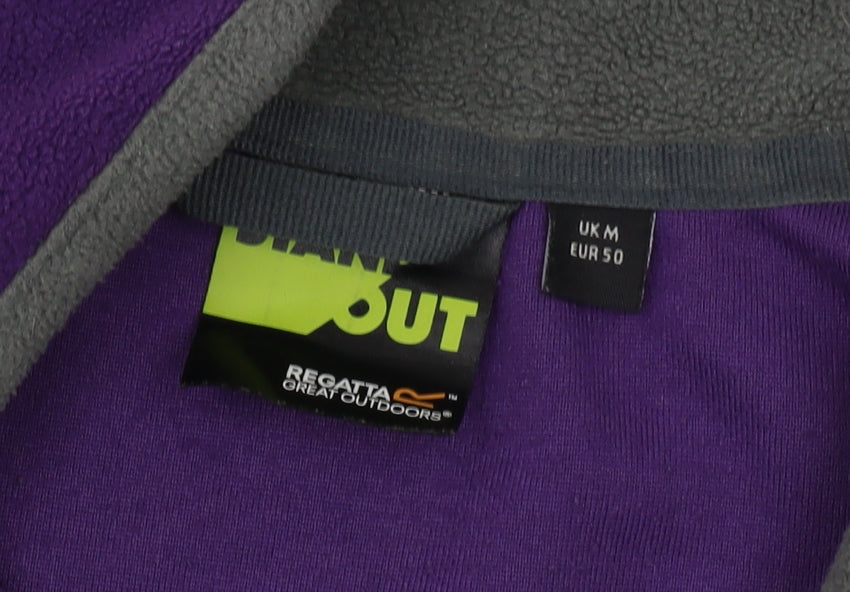 Regatta Men's Purple Fleece Full Zip Sweatshirt M