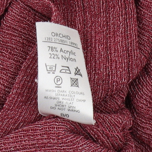 Bertekex Women's Red V-Neck Cardigan Size 14