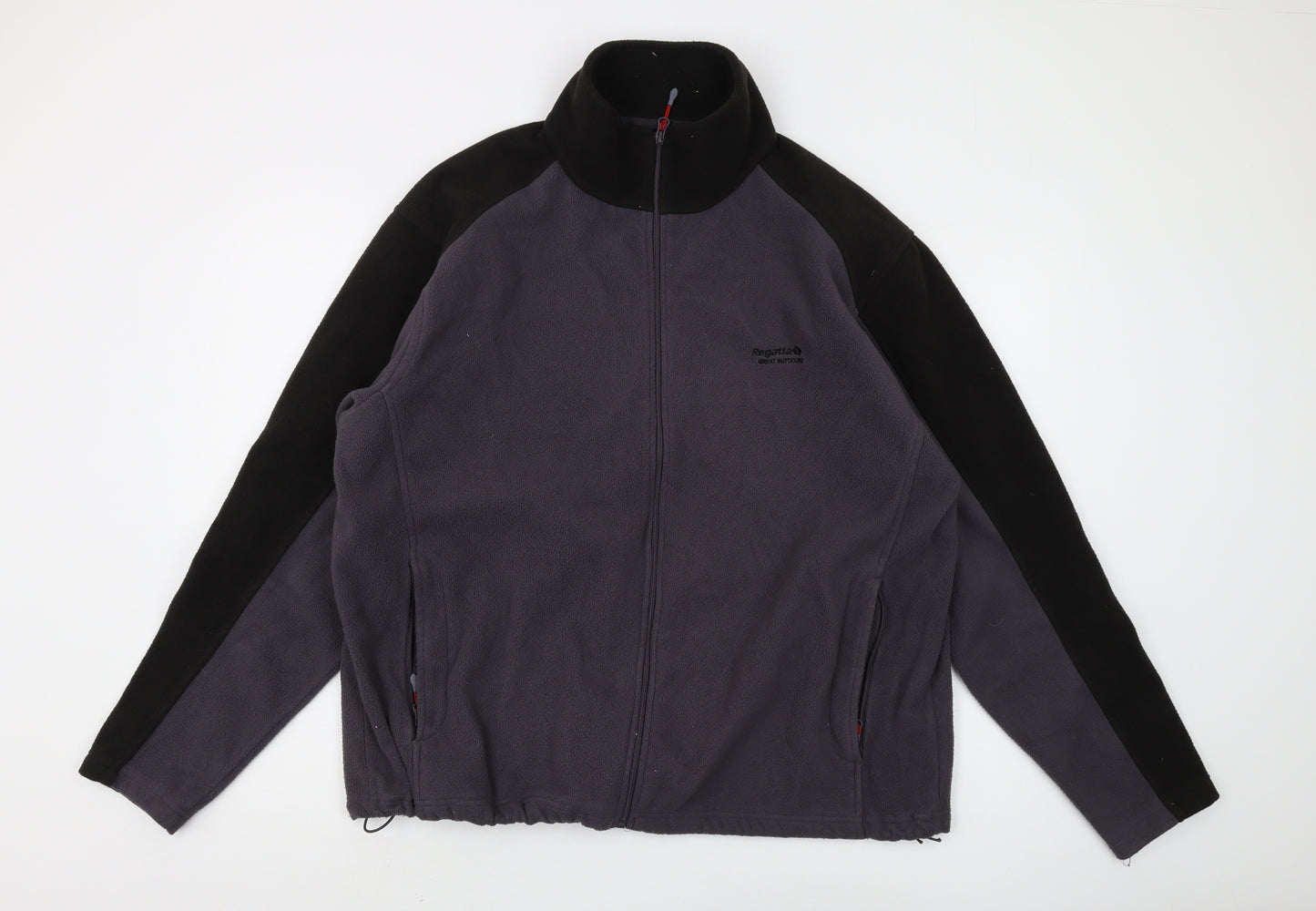 Regatta Men's Black Full Zip Fleece Sweatshirt XL