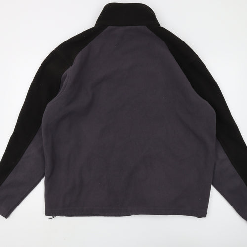 Regatta Men's Black Full Zip Fleece Sweatshirt XL