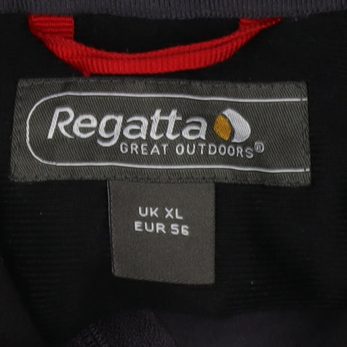 Regatta Men's Black Full Zip Fleece Sweatshirt XL