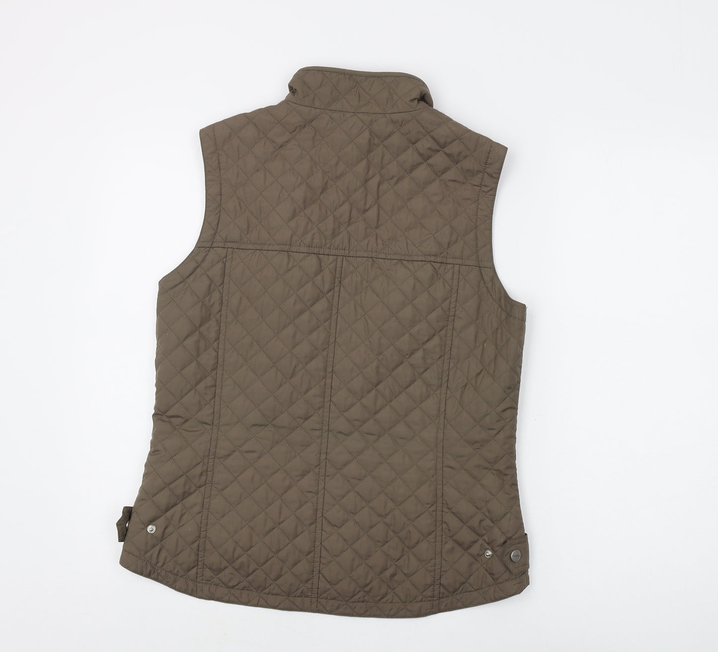 Golfino Women’s Brown Quilted Waistcoat Size 12