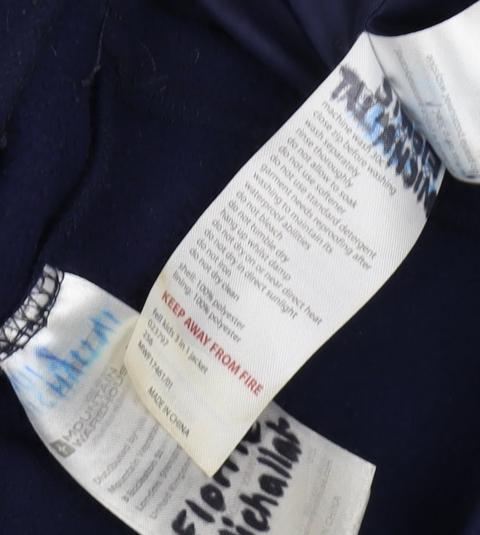 Mountain Warehouse Boys 3-in-1 Blue Jacket 11-12 Years