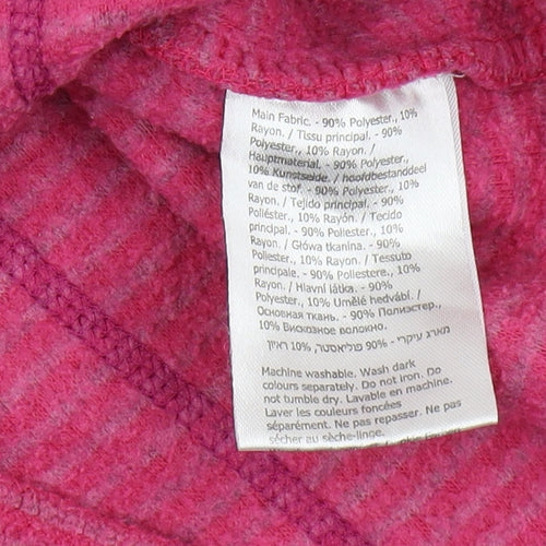 Regatta Women's Pink Striped Pullover Sweatshirt Size 14