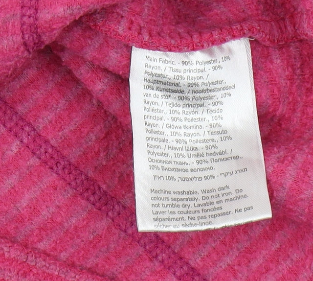 Regatta Women's Pink Striped Pullover Sweatshirt Size 14