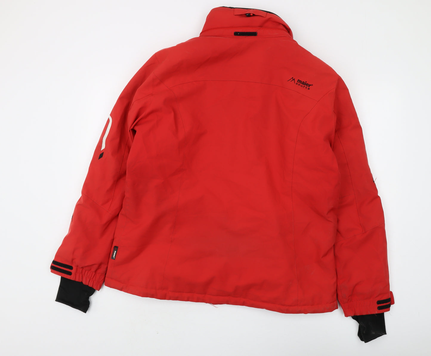 Maier Sports Men's Red Puffer Jacket Size 44