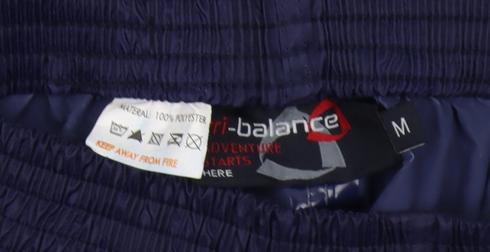 Tri-balance Men's Blue Rain Trousers M Waterproof