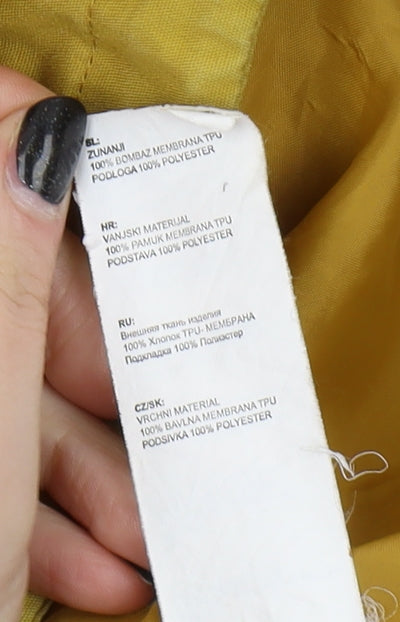 Trespass Men's Yellow Anorak Jacket XS Waterproof