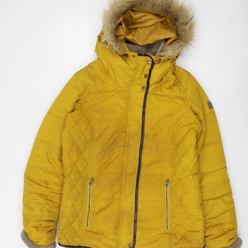 Regatta Women's Yellow Puffer Jacket Size 14