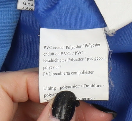 Regatta Women's Blue Waterproof Rain Coat Size 16