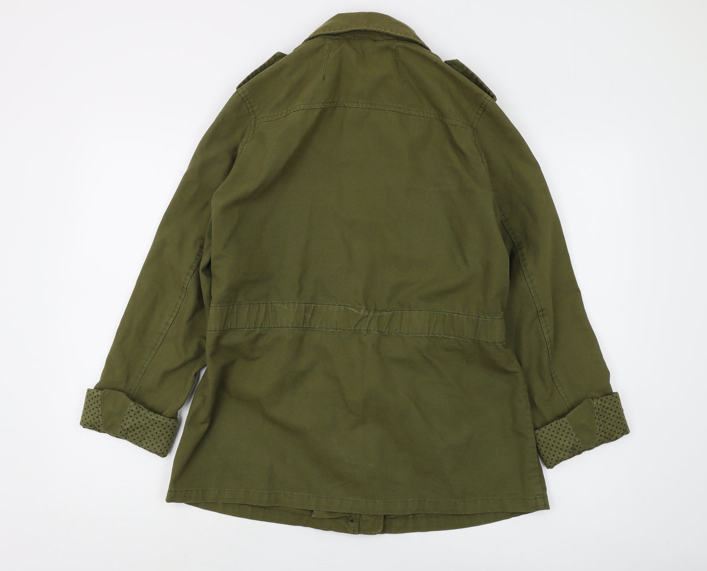 Fat Face Women's Green Military Jacket Size 12