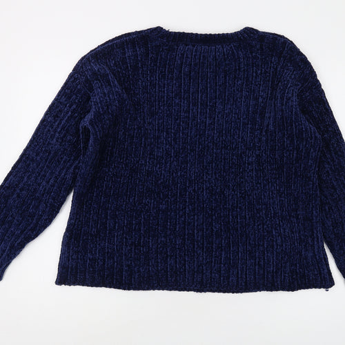 Red Herring Women's Blue Pullover Jumper Size 12