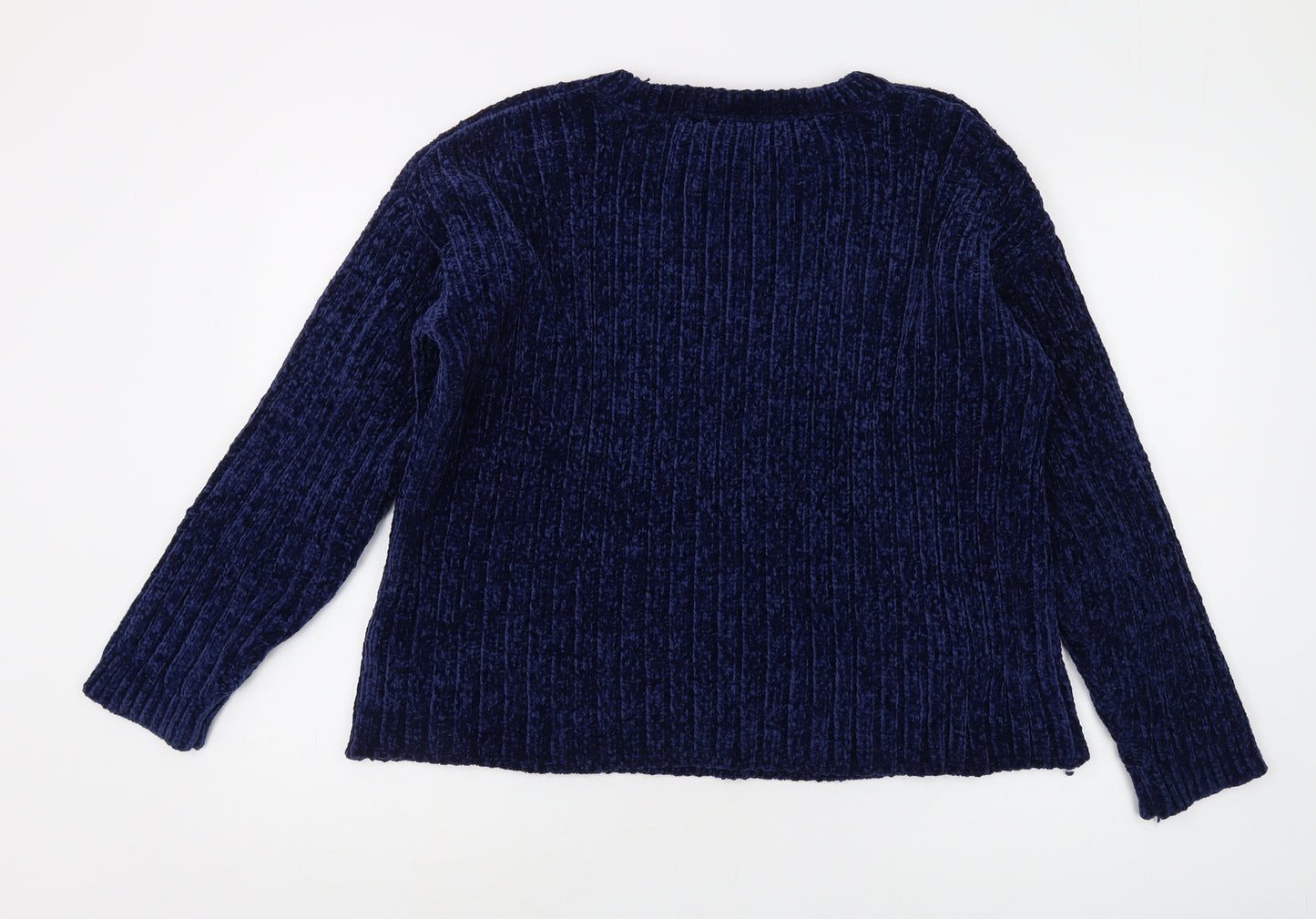 Red Herring Women's Blue Pullover Jumper Size 12