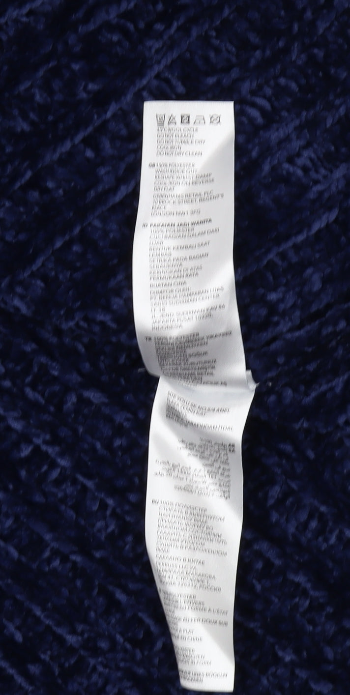 Red Herring Women's Blue Pullover Jumper Size 12