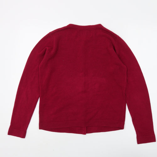 Maine New England Women's Red Cardigan Size 12