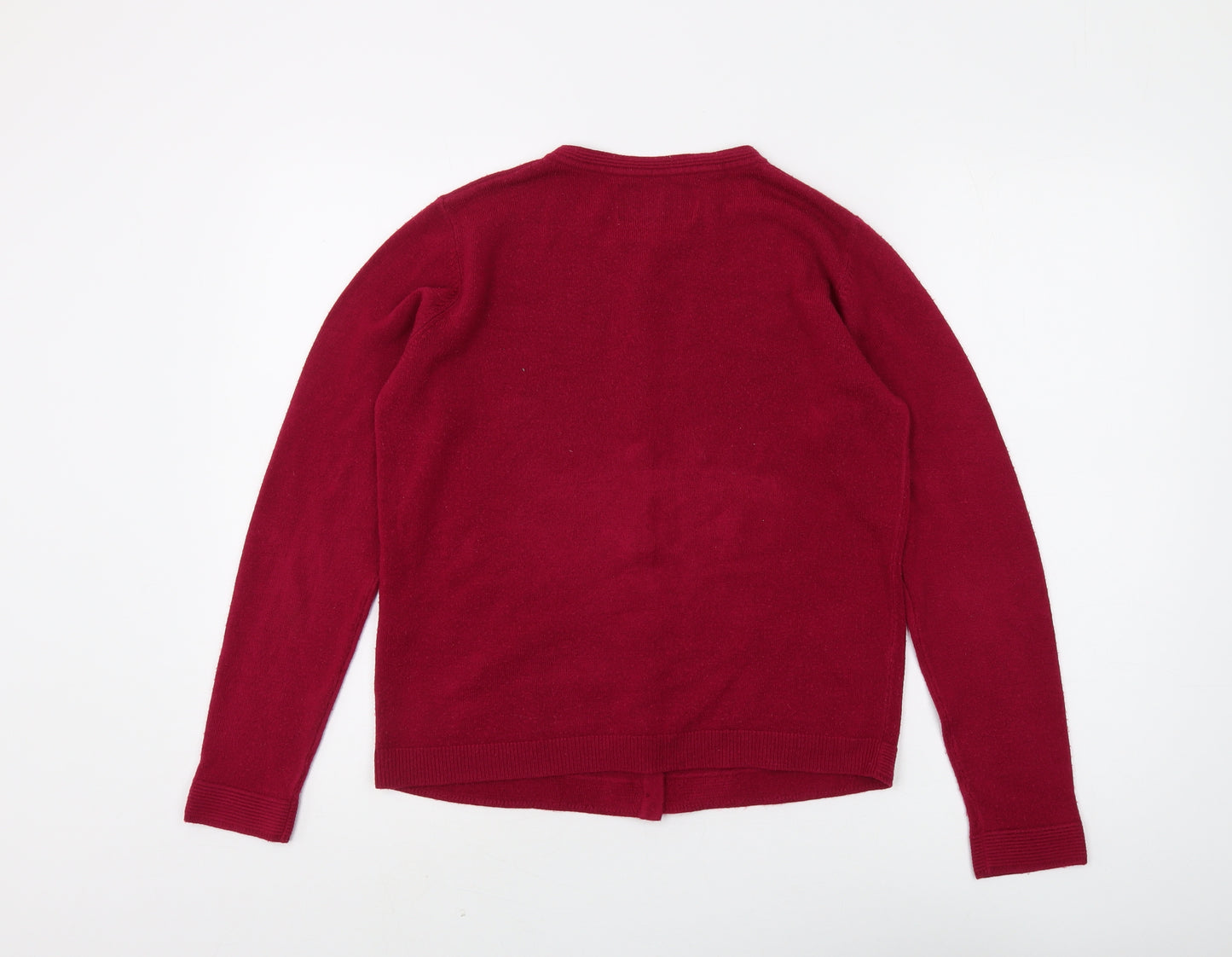 Maine New England Women's Red Cardigan Size 12