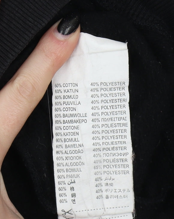 Firetrap Boys Black Graphic Pullover Sweatshirt Size 13