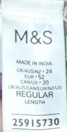 Marks and Spencer Women's Floral Dress Size 24